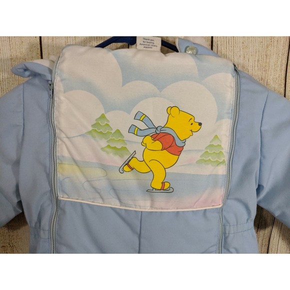 VTG 70s Winnie The Pooh Sears Roebuck Toddler Snow Suit (28.5-32" / 21-26lb) - Picture 2 of 8